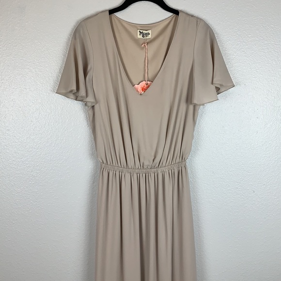 NWT Show Me Your Mumu Michelle Flutter Maxi Dress - Picture 3 of 15